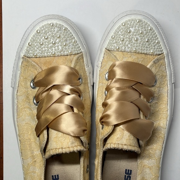 Custom wedding Converse - Picture 4 of 4